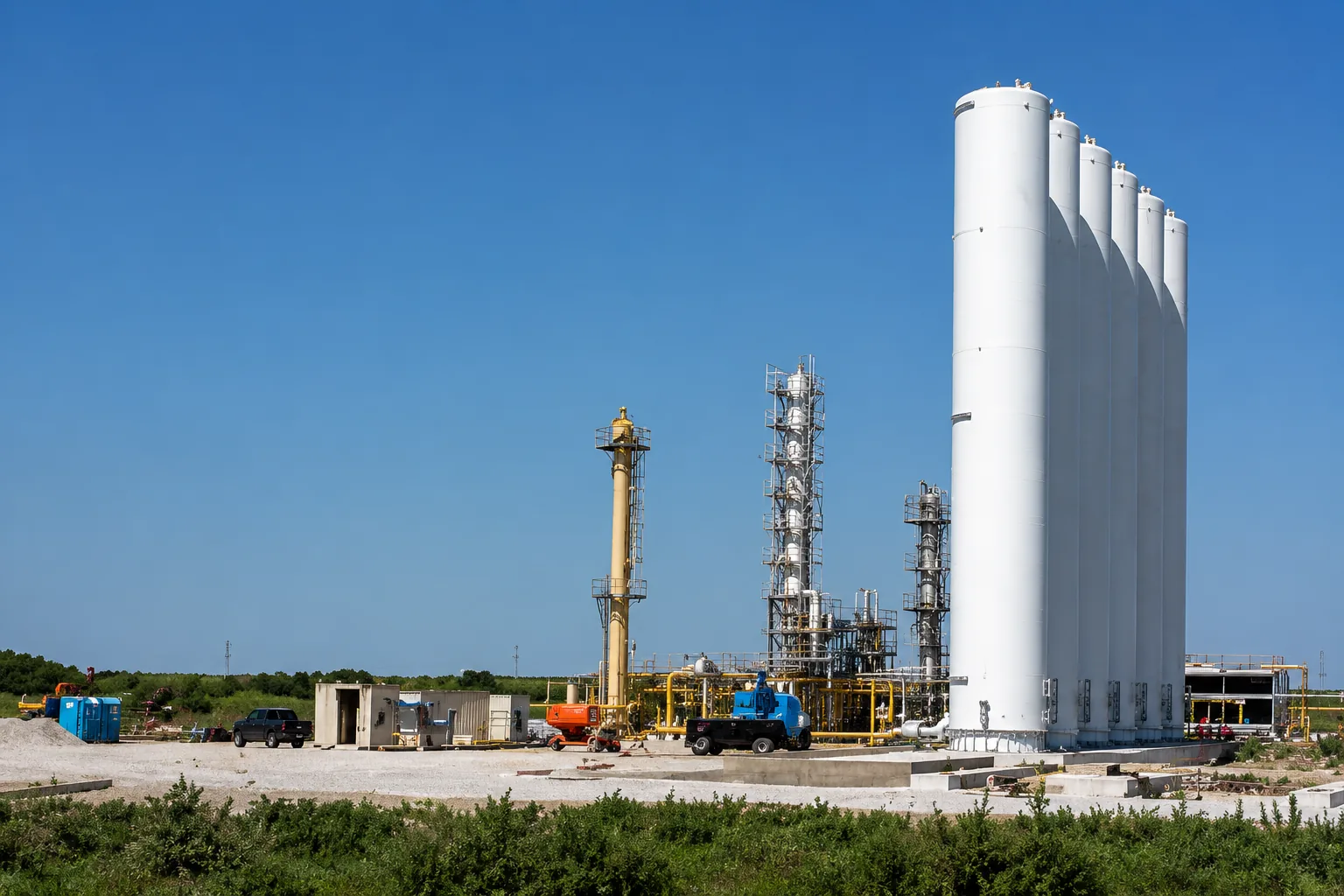 Gas processing and pipeline facility completed by the UniGas leadership team