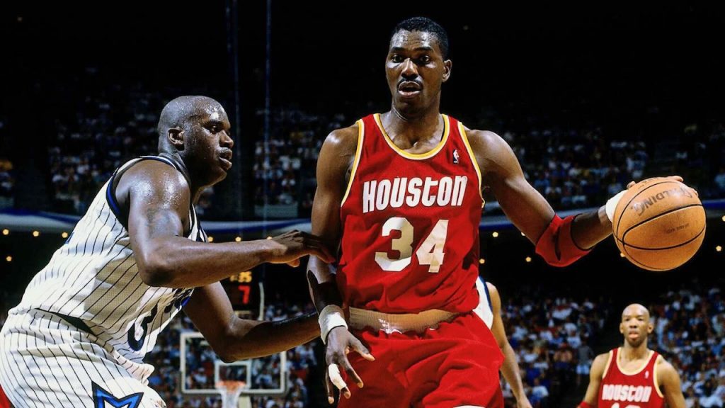 NBA legend Hakeem Olajuwon in Guyana